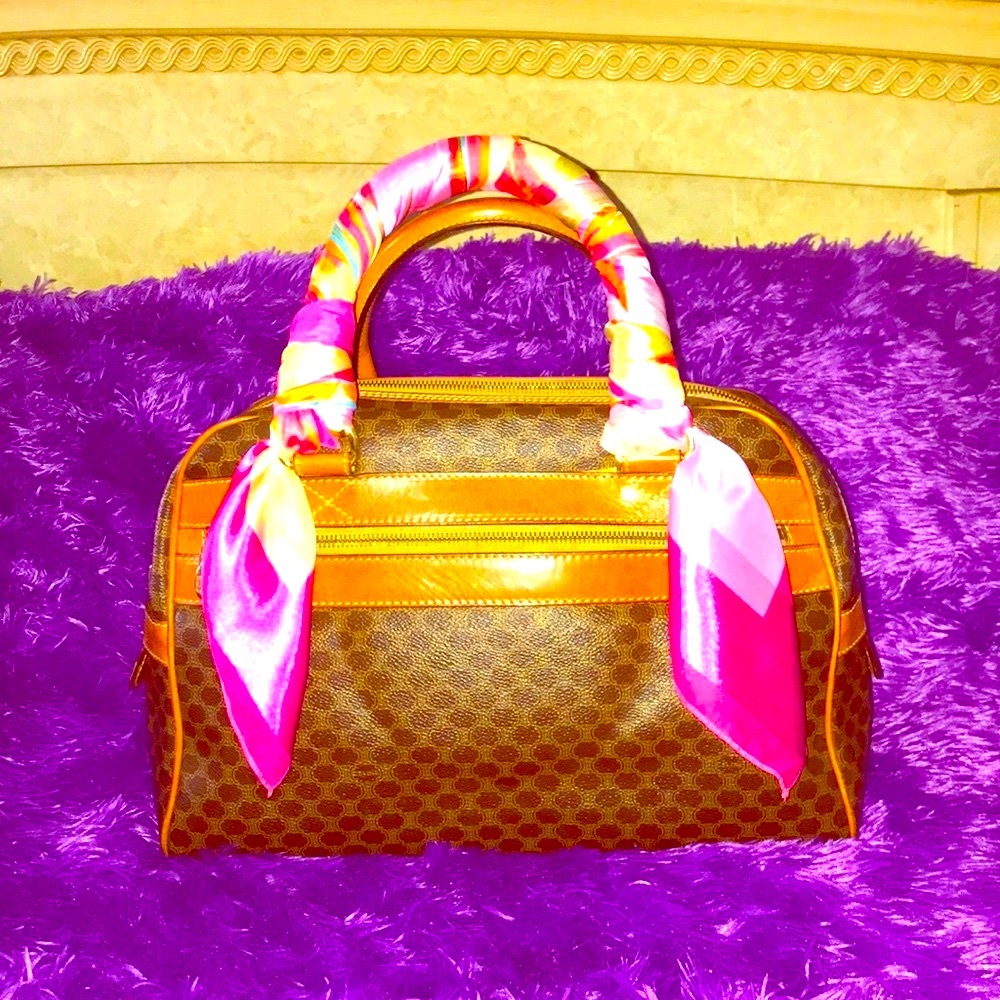 CÉLINE vintage authentic boston bag